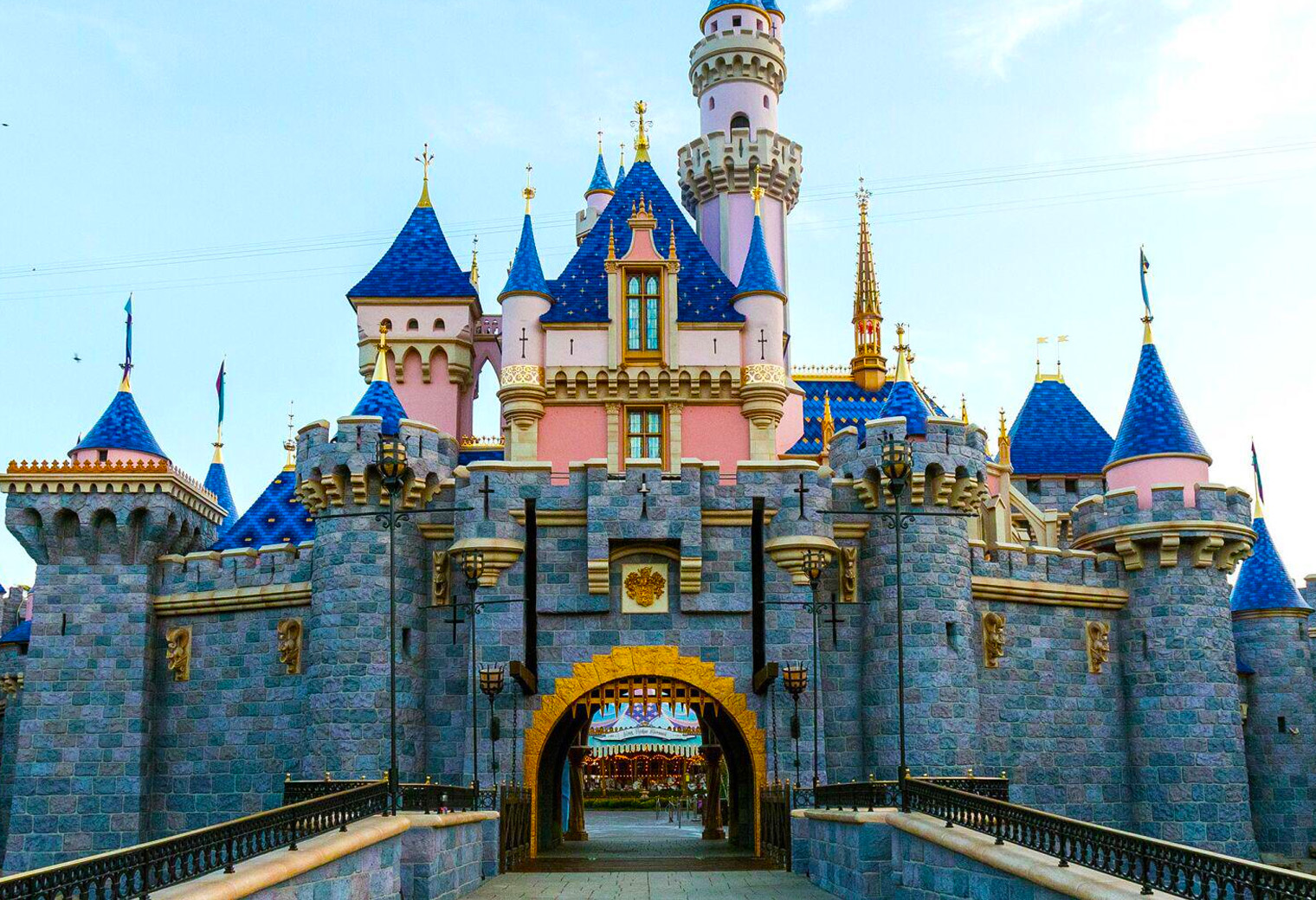 Sleeping Beauty Castle at Disneyland